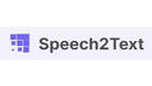 speech2text